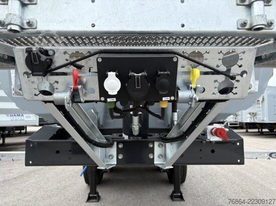 Kippers oplegger SCHWARZMüLLER STAHLRUNDMULDE 25 M³, LIFTACHSE, ROLLPLANE, SAF ACHSEN,  MEHRERE SOFORT VERFüGBAR