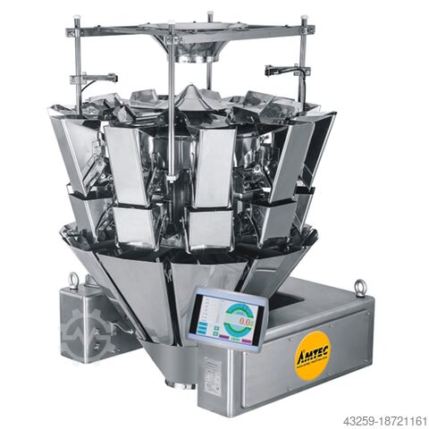 Multihead-vægt AMTEC MHW 10HD 16-IP66