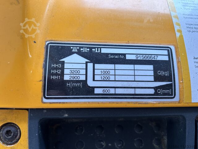 Pallestabler Jungheinrich EJC112RK