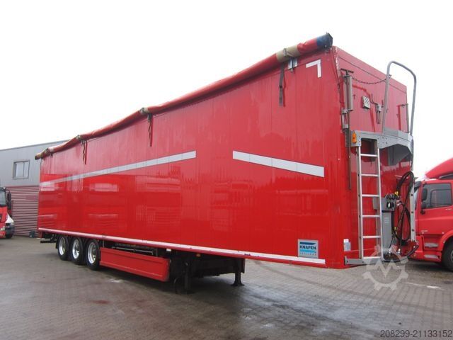 Semi-remorque à plancher roulant KNAPEN K100 Schubboden 97m3 Funk BPW