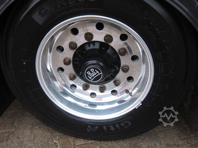 Semi-remorque à plancher roulant KNAPEN K100 Schubboden 97m3 Funk BPW