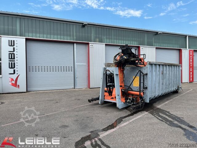 Camión portacontenedores de gancho MAN TGS 26.460 6x2*Meiller RS21.65 ++ Kran Mulde