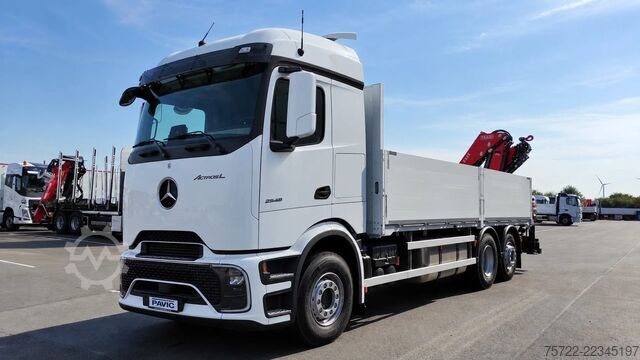 Laadplatform Mercedes-Benz Actros 2548 L 6x2 ProCabin Baustoff-Pritsche FA...