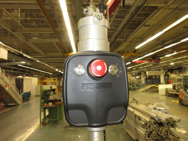 Manipulator Hanteringsapparaat Hefhulpmiddel Binar Quicklift Arm QLA 50i 50Kg L 2,8m Quicklift 50 Kg Nutzlast + Scherenzange