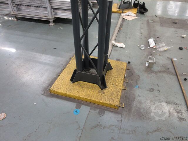Manipulator Hanteringsapparaat Hefhulpmiddel Binar Quicklift Arm QLA 50i 50Kg L 2,8m Quicklift 50 Kg Nutzlast + Scherenzange