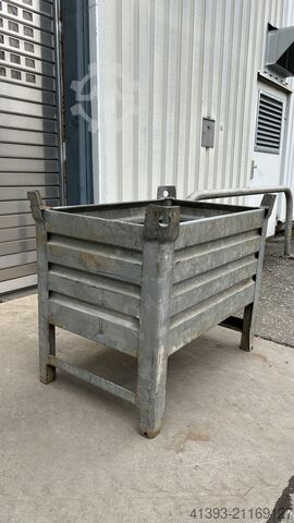 Stapelbox, stapelbak, stalen bak  