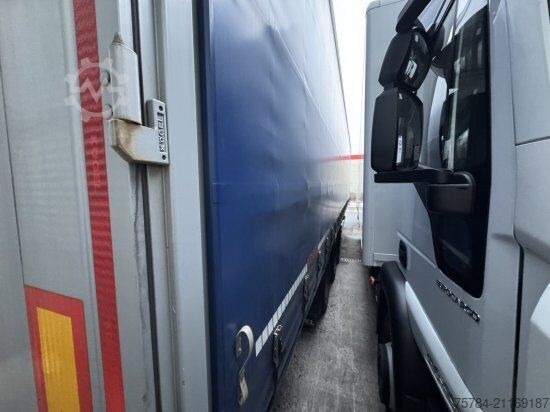 Open oplegger met zeil KöGEL 3-ACHS MEGA-TRAILER, S24-1, SAF-ACHSEN