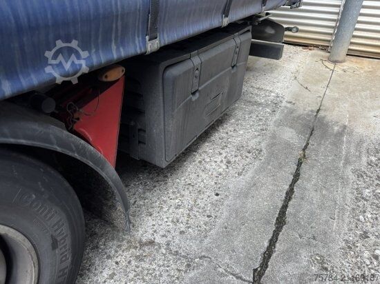 Open oplegger met zeil KöGEL 3-ACHS MEGA-TRAILER, S24-1, SAF-ACHSEN