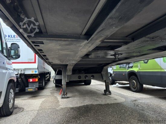 Open oplegger met zeil KöGEL 3-ACHS MEGA-TRAILER, S24-1, SAF-ACHSEN