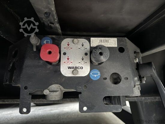 Brandalı açık yarı römork KöGEL 3-ACHS MEGA-TRAILER, S24-1, SAF-ACHSEN, HUBDACH