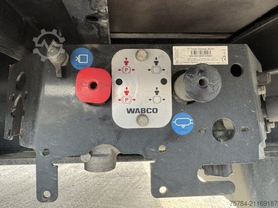 Brandalı açık yarı römork KöGEL 3-ACHS MEGA-TRAILER, S24-1, SAF-ACHSEN, HUBDACH