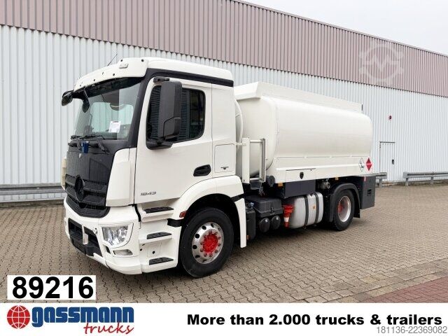 LKW mit Tankaufbau Mercedes-Benz Antos 1843 L 4x2, Retarder, Navi, Lindner &