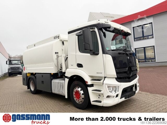 LKW mit Tankaufbau Mercedes-Benz Antos 1843 L 4x2, Retarder, Navi, Lindner &