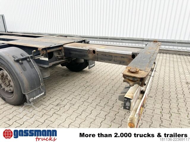 Naczepa z wymienną zabudową Krone SDC 27 eLTU5-2 Container-Chassi, Liftachse,