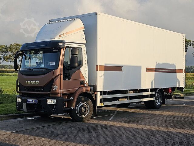 Gesloten bak IVECO 120E25 EUROCARGO AIRCO TAILLIFT