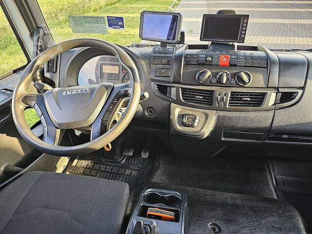 Gesloten bak IVECO 120E25 EUROCARGO AIRCO TAILLIFT