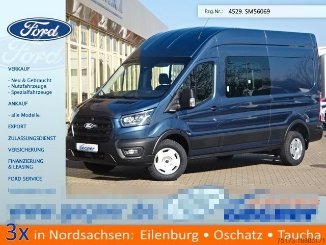 Dubă cu acoperiș înalt FORD Transit 350L3H3 DoKa  LKW MIXTO Trend Stdhzg AHK