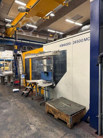 Injection molding machine Krauss  Maffei KM 4000-24500 MC