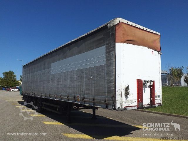 Open oplegger met zeil Schmitz Cargobull Semitrailer Curtainsider Standard