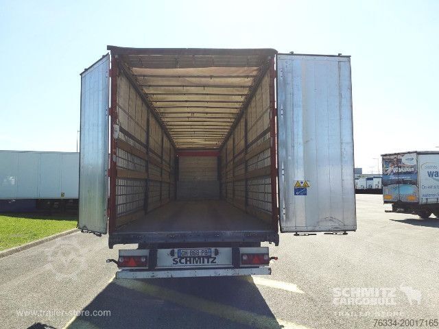 Open oplegger met zeil Schmitz Cargobull Semitrailer Curtainsider Standard