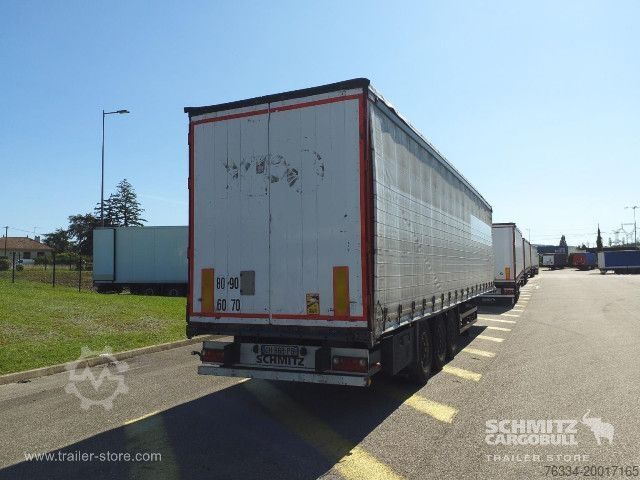 Open oplegger met zeil Schmitz Cargobull Semitrailer Curtainsider Standard