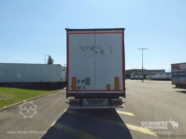 Open oplegger met zeil Schmitz Cargobull Semitrailer Curtainsider Standard