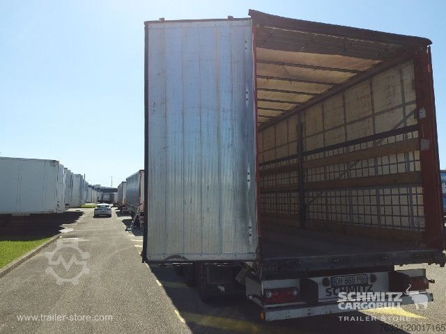 Open oplegger met zeil Schmitz Cargobull Semitrailer Curtainsider Standard