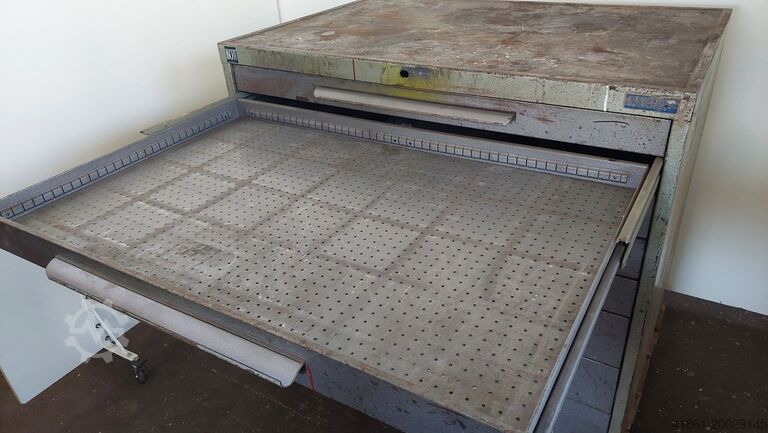 Ladekast met rollagers BOTT 8 Auszüge