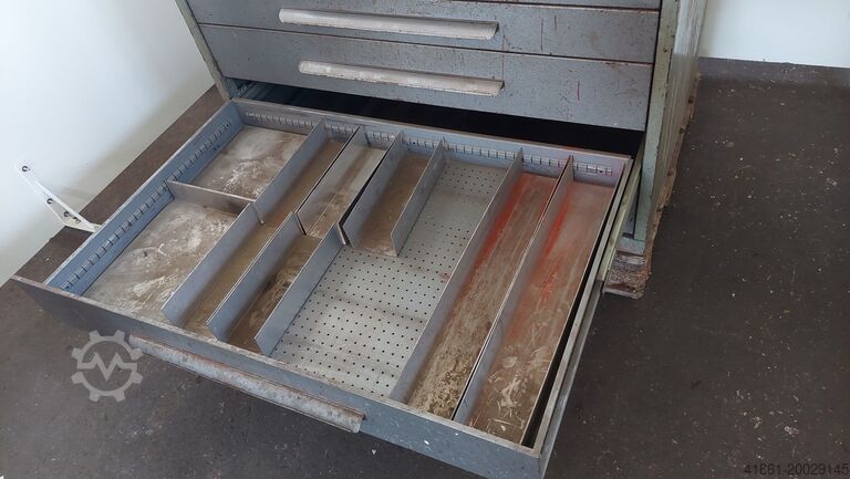 Ladekast met rollagers BOTT 8 Auszüge