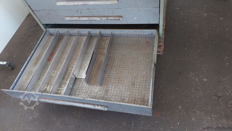 Ladekast met rollagers BOTT 8 Auszüge