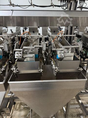 Linear weigher Cotswold Mechanical Ltd 4-head C4000 linear weigher