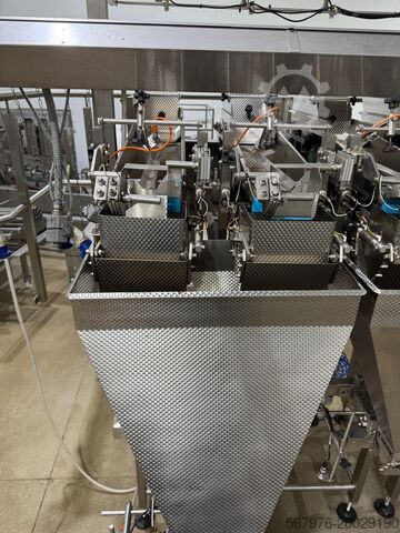 Linear weigher Cotswold Mechanical Ltd 4-head C4000 linear weigher