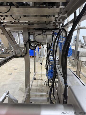 Linear weigher Cotswold Mechanical Ltd 4-head C4000 linear weigher