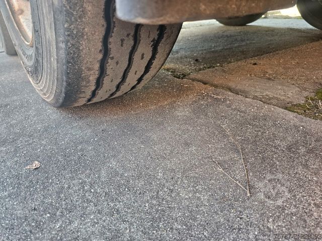 Open trailer with tarp ACKERMANN-FRUEHAUF Tandem Gardine, Edscha,Hubdach