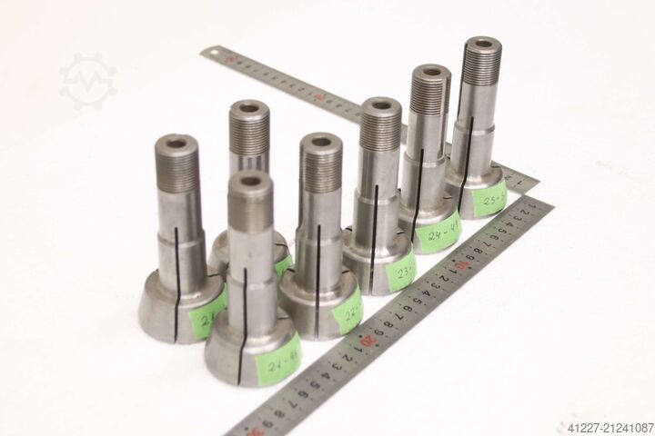 Step chuck precision chuck 7 pieces Schaublin Durchmesser 21 bis 50 mm