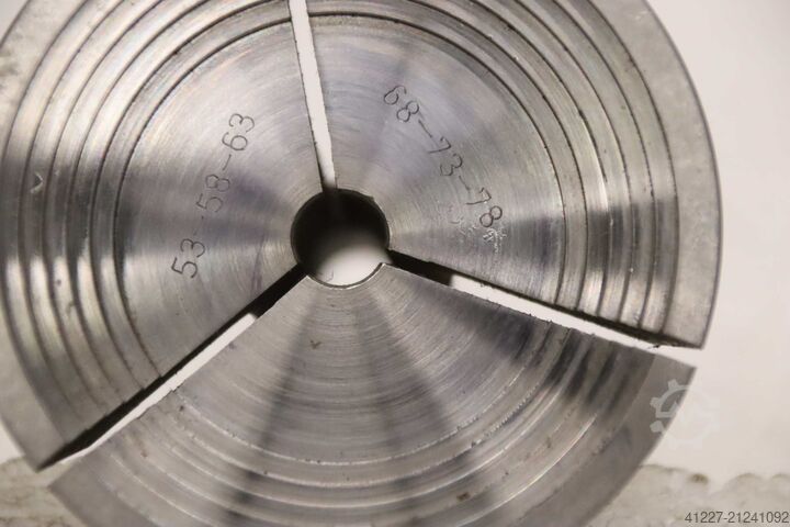 Step chuck precision chuck 6 pieces Schaublin Durchmesser 51 bis 79 mm