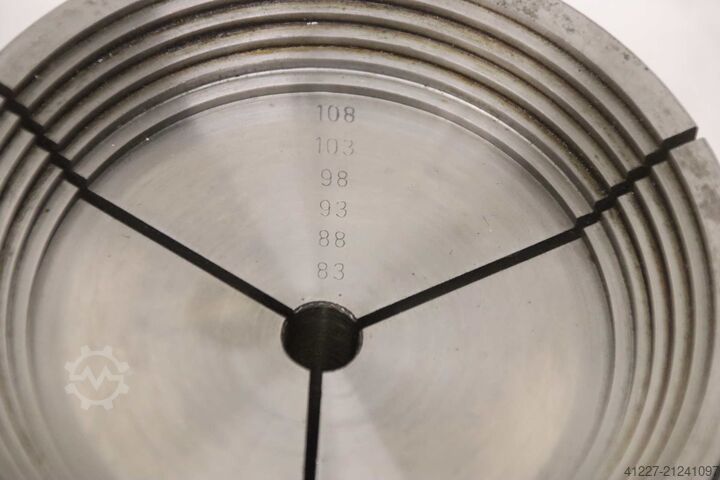 Step chuck precision chuck 3 pieces Schaublin Durchmesser 83 bis 110 mm