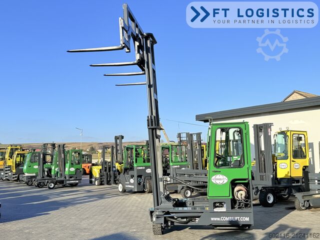 4-way forklift Combilift C5000L GAS DUPLEX 4100 POSITIONER CABIN