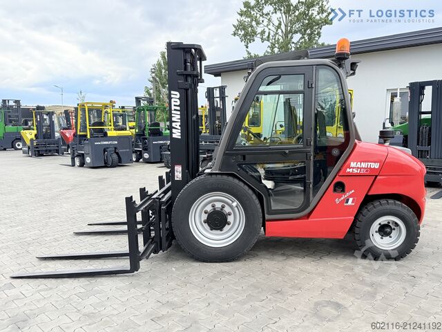 Off-road forklift Manitou MSI30 / DIESEL / DUPLEX 3350 / CABIN