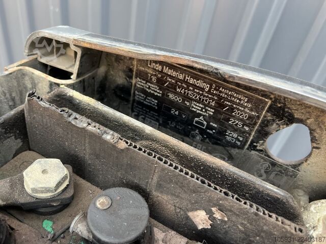 Kézi raklapemelő Linde T16