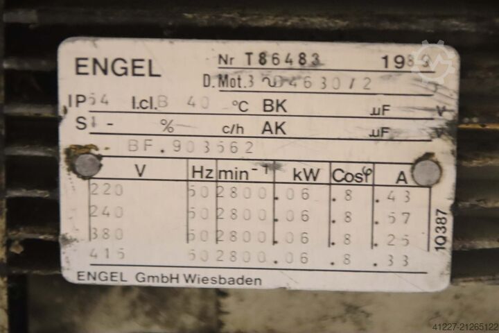 Transportna traka 15 m/min Feldpausch 250 x 2060 mm