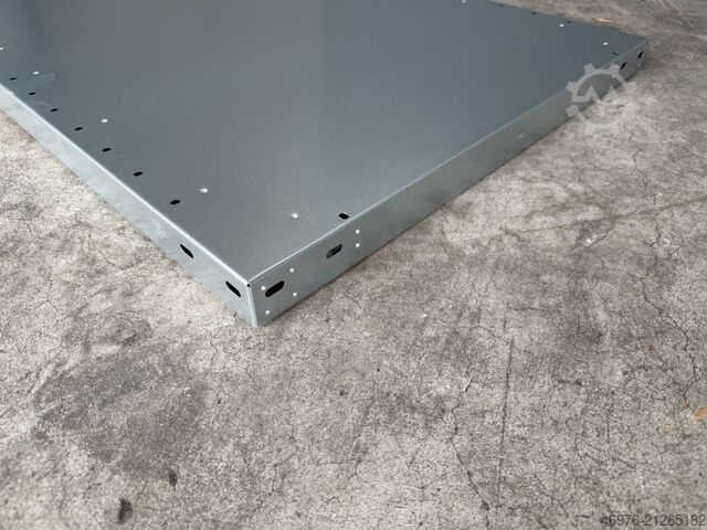 Boltless shelving shelf panel Meta Clip / MS150-III / Abmessungen: 1.000 x 600 x 40 mm