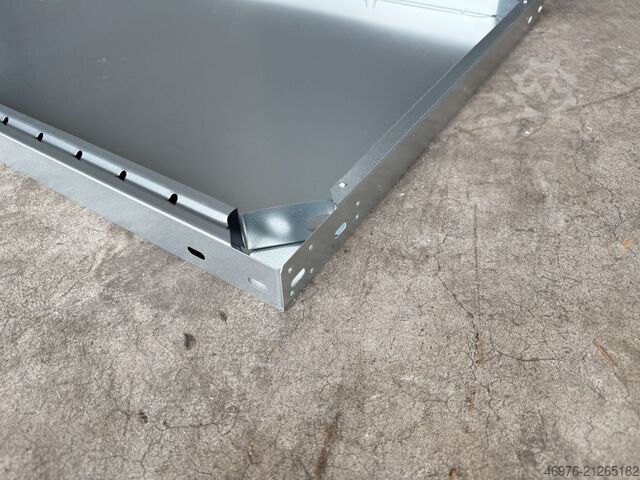 Boltless shelving shelf panel Meta Clip / MS150-III / Abmessungen: 1.000 x 600 x 40 mm