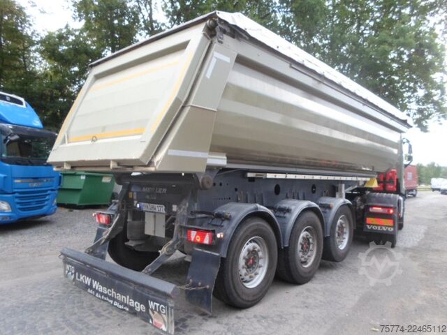 Kipper Auflieger MEILLER KISA 3/Stahlmulde/ca. 29 m/E-Verdeck