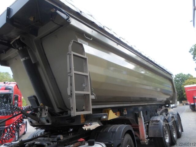 Kipper Auflieger MEILLER KISA 3/Stahlmulde/ca. 29 m/E-Verdeck