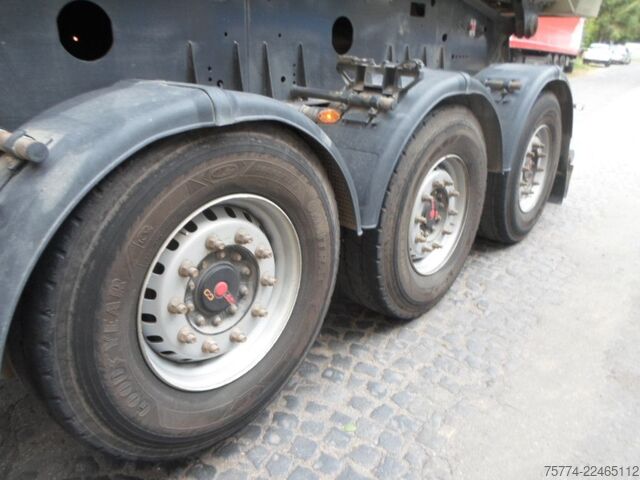 Kipper Auflieger MEILLER KISA 3/Stahlmulde/ca. 29 m/E-Verdeck