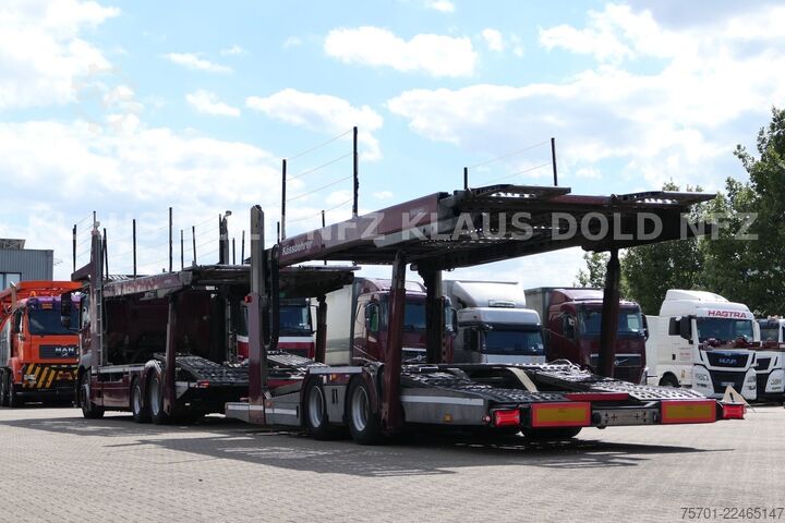 Autotransporter MERCEDES-BENZ Actros 2443 Autotransp. Kässbohrer 2-Tanks Retar