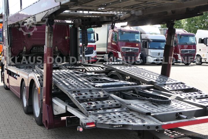 Autotransporter MERCEDES-BENZ Actros 2443 Autotransp. Kässbohrer 2-Tanks Retar