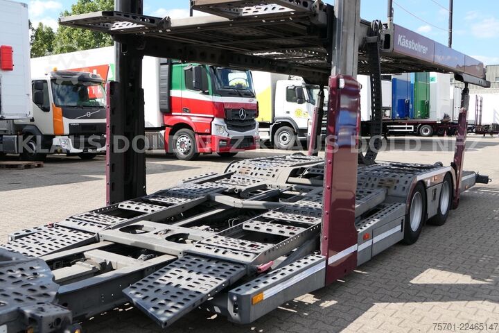 Autotransporter MERCEDES-BENZ Actros 2443 Autotransp. Kässbohrer 2-Tanks Retar