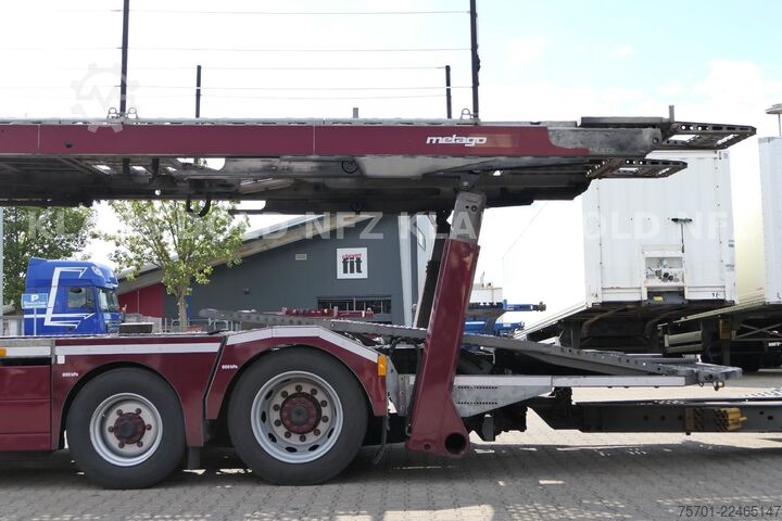 Autotransporter MERCEDES-BENZ Actros 2443 Autotransp. Kässbohrer 2-Tanks Retar